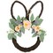 Northlight 15" Bunny Ears Floral Easter  Twig Wreath